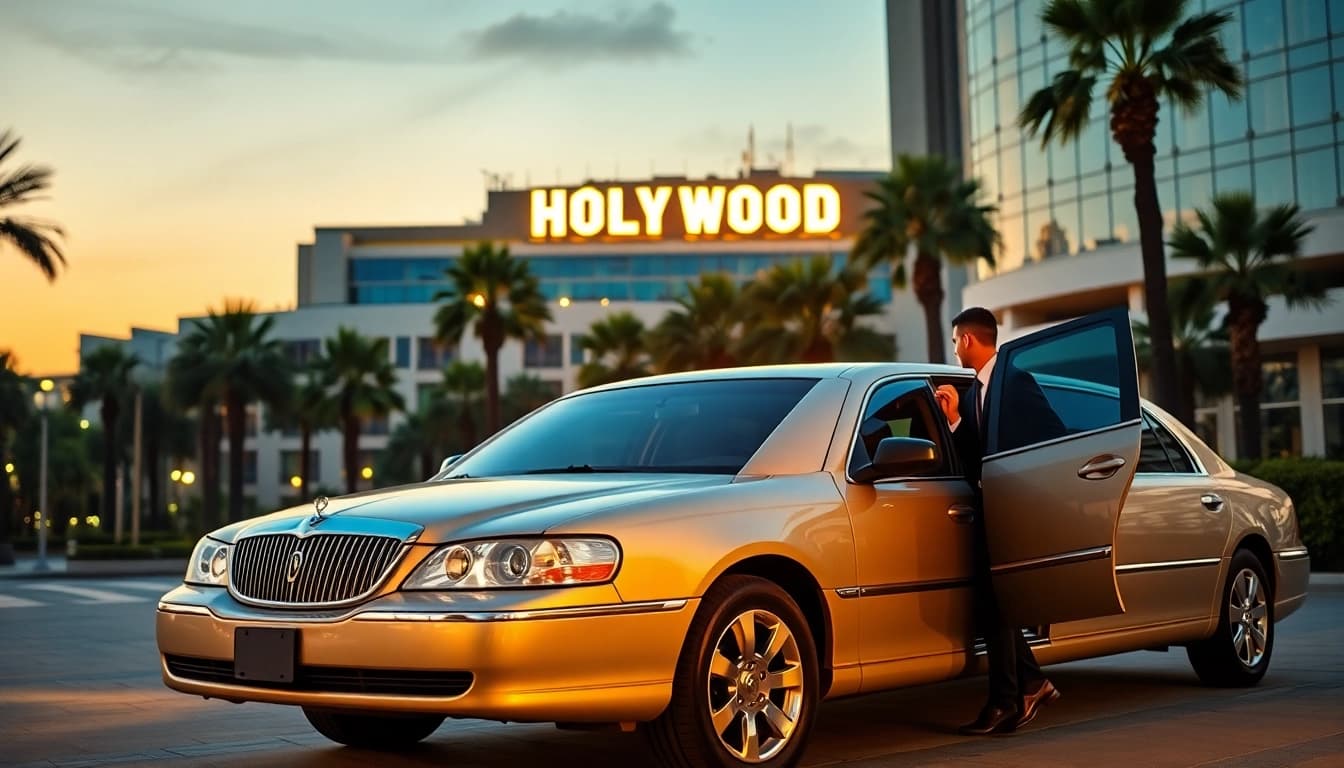 Hollywood Town Car and Limousine offers luxury transport with professional service in LA.