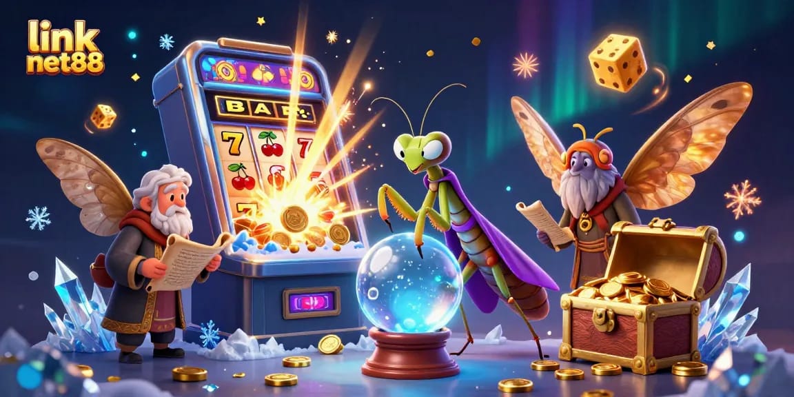 Engage with link net88's vibrant casino scene showcasing dynamic gaming action and fortune elements.