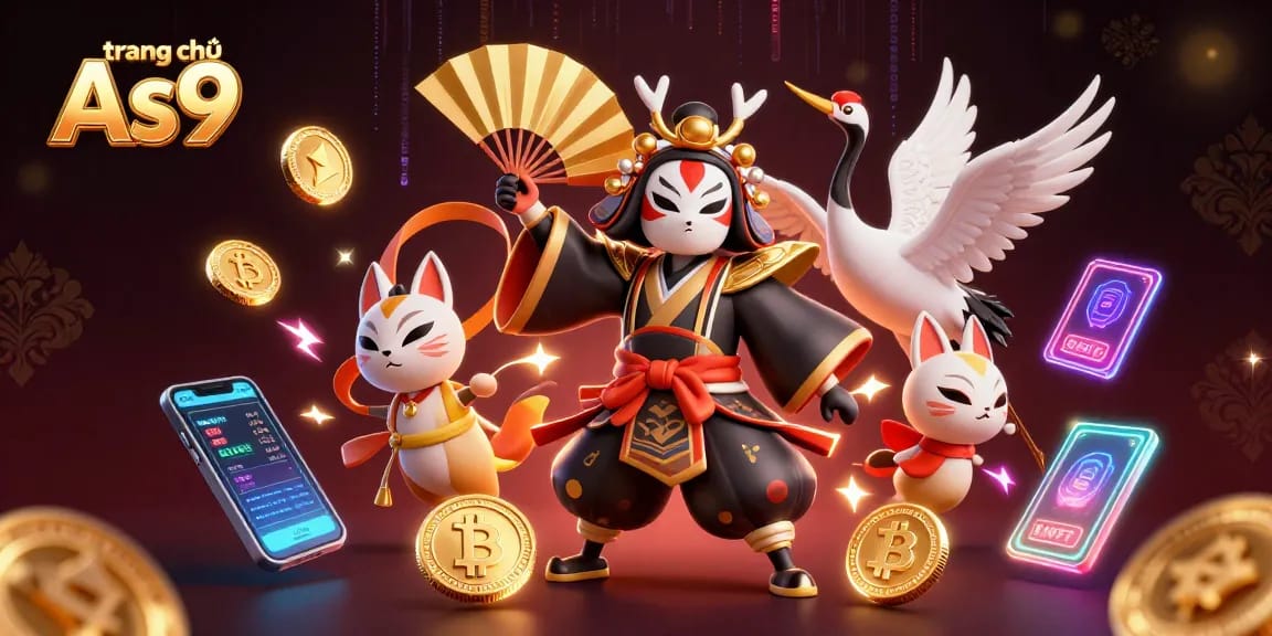 Experience thrilling gaming at trang chủ As9 with vibrant 3D characters and crypto elements.