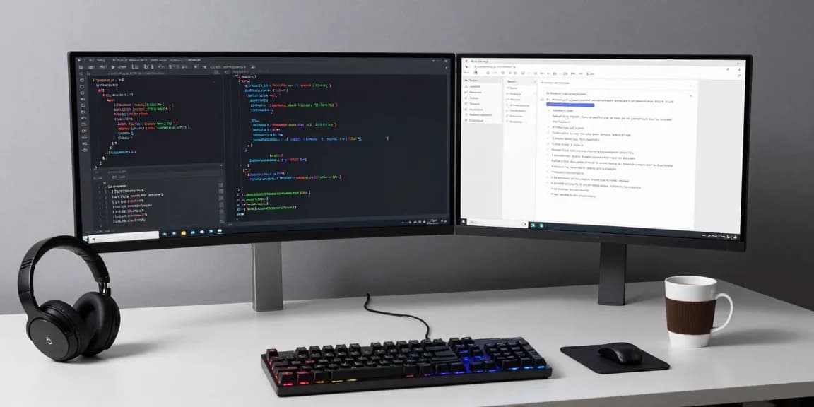 thabet360 software development workspace with advanced coding tools and modern technology setup.