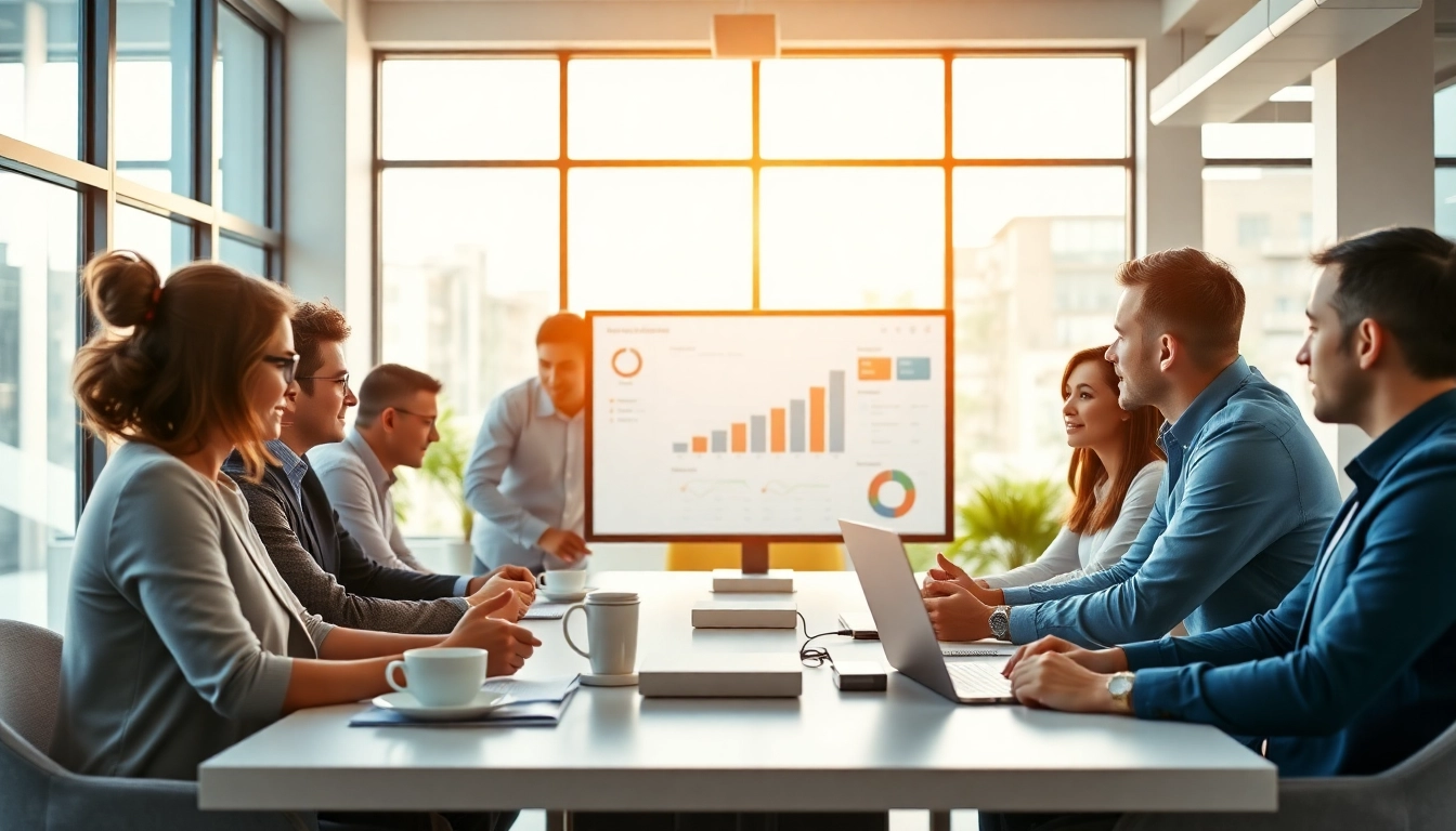 Enhance your Search Engine Optimization Clearwater with a dedicated digital marketing team in action.