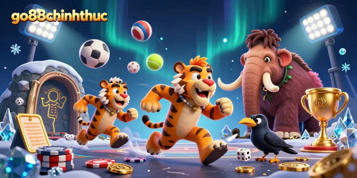 Experience the thrill of gaming at go88chinhthuc with immersive prehistoric casino visuals and dynamic sports action.