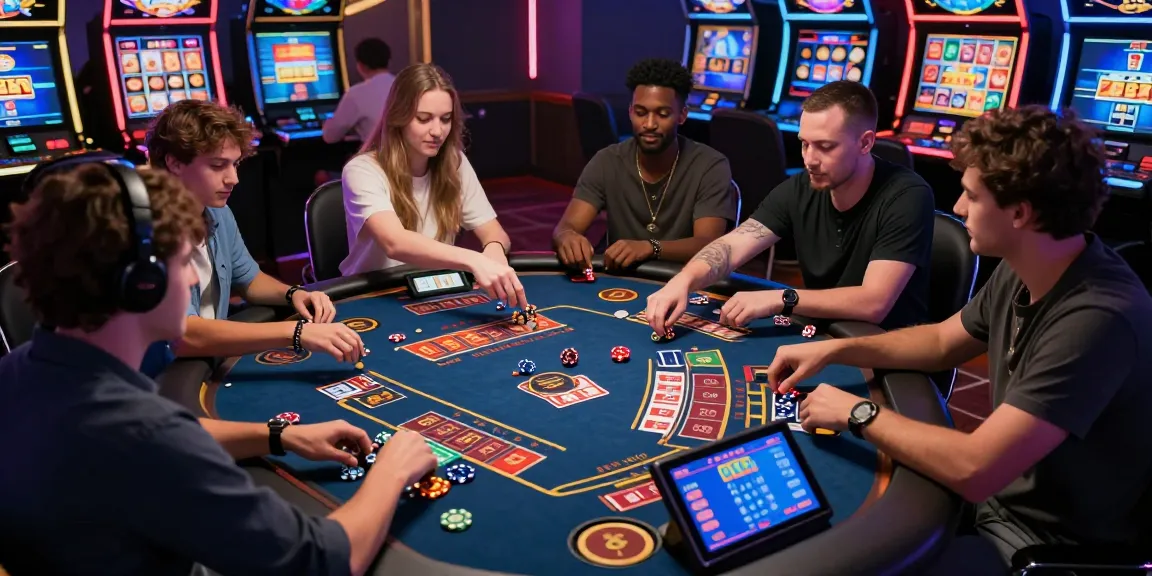 Xocdia 88 players enjoying interactive online casino games in a vibrant, modern gaming environment.