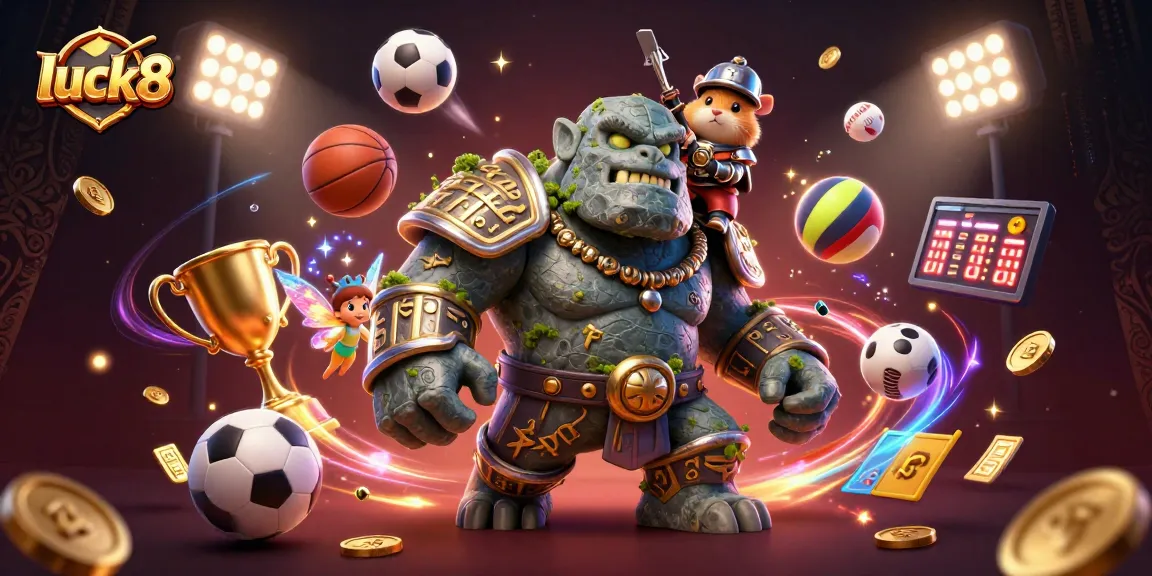 Engage in thrilling gameplay at luck8 with dynamic creatures, vibrant sports elements, and captivating magic.