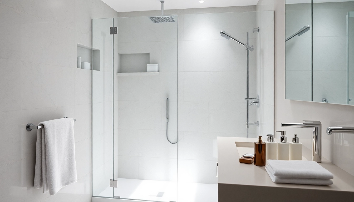 Discover elegant showers au in a stylish bathroom with modern fixtures and a serene atmosphere.