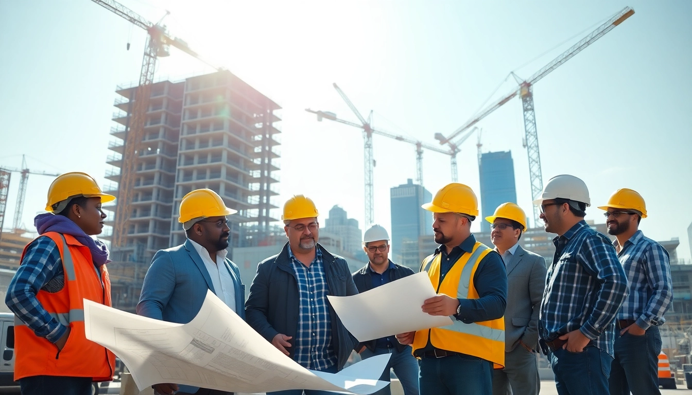 Manhattan Commercial General Contractor overseeing efficient construction project collaboration.