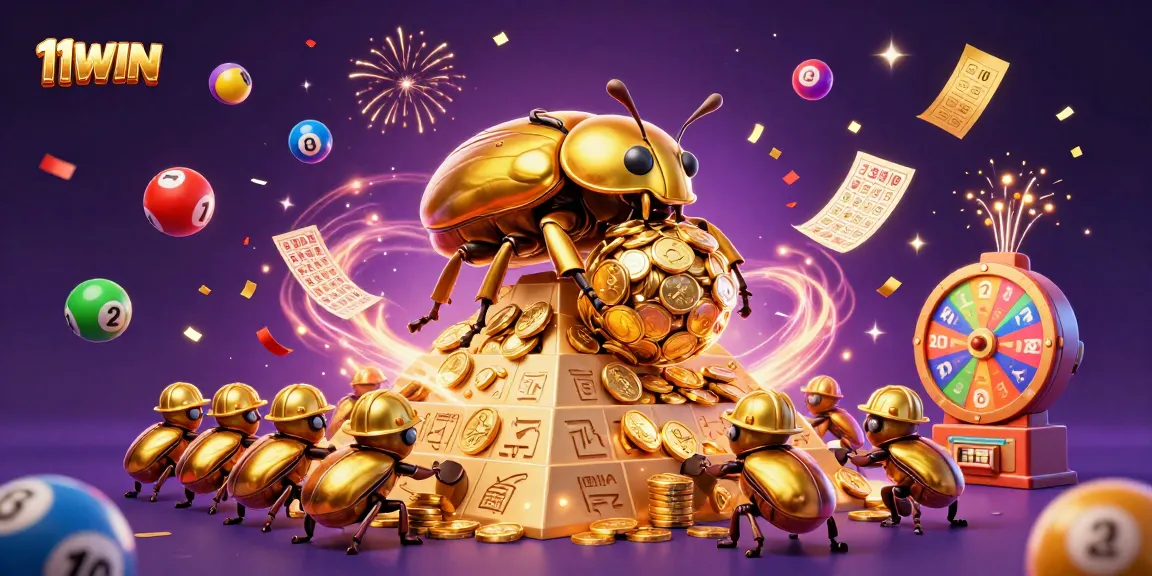 Engage with thrilling lottery experiences at 11WIN with colorful balls and exciting game elements.
